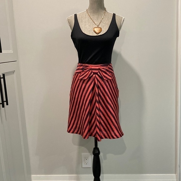 DEE Flavor Stripped Bow Skirt - Picture 3 of 14